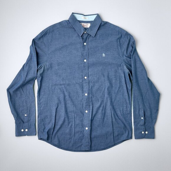 Penguin By Munsingwear Other - Blue Long Sleeve Penguin by Munsingwear - Men's Large - Classic Fit - Like New